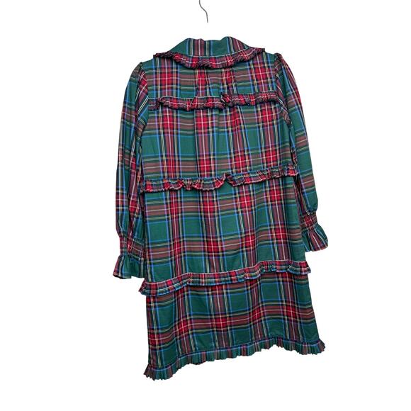 NWT BURU Peter Pan Collar Tartan Mini Dress Sz. XS - Picture 5 of 5